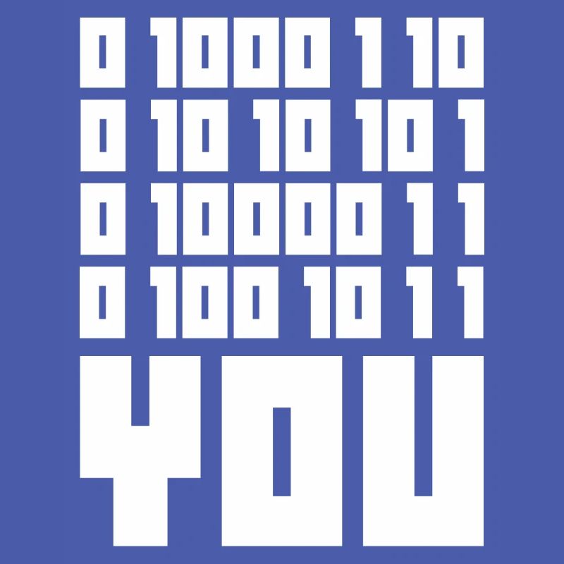 Binary Code F**k YOU – Geek Code & Nerd Humo