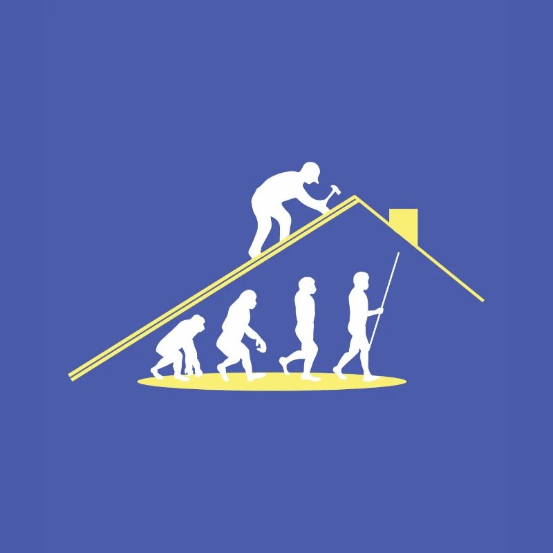 Roofer Evolution Worker