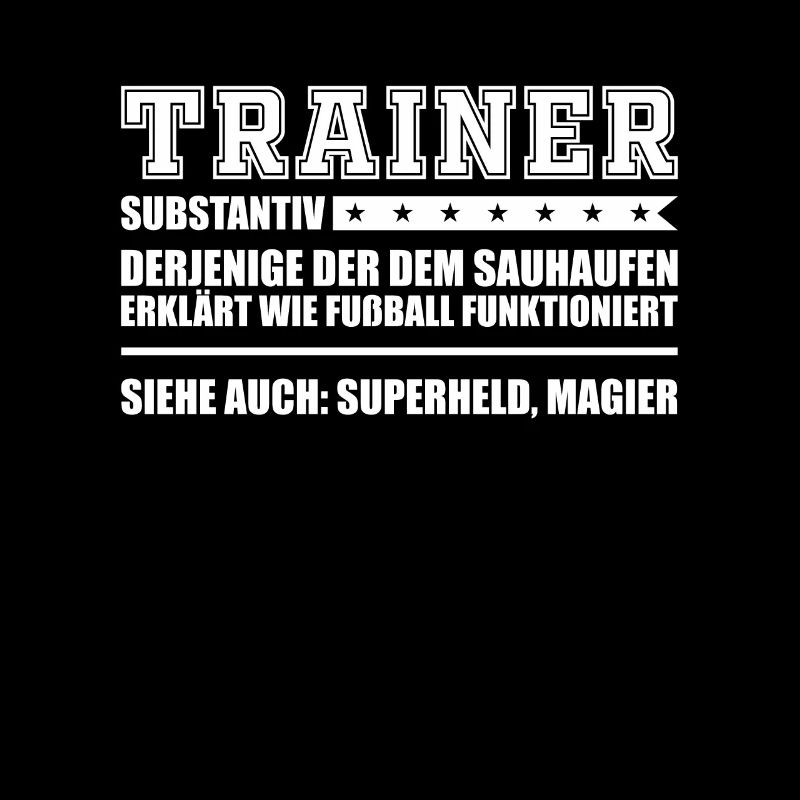 Fußballtrainer Trainer lustige Geschenkidee