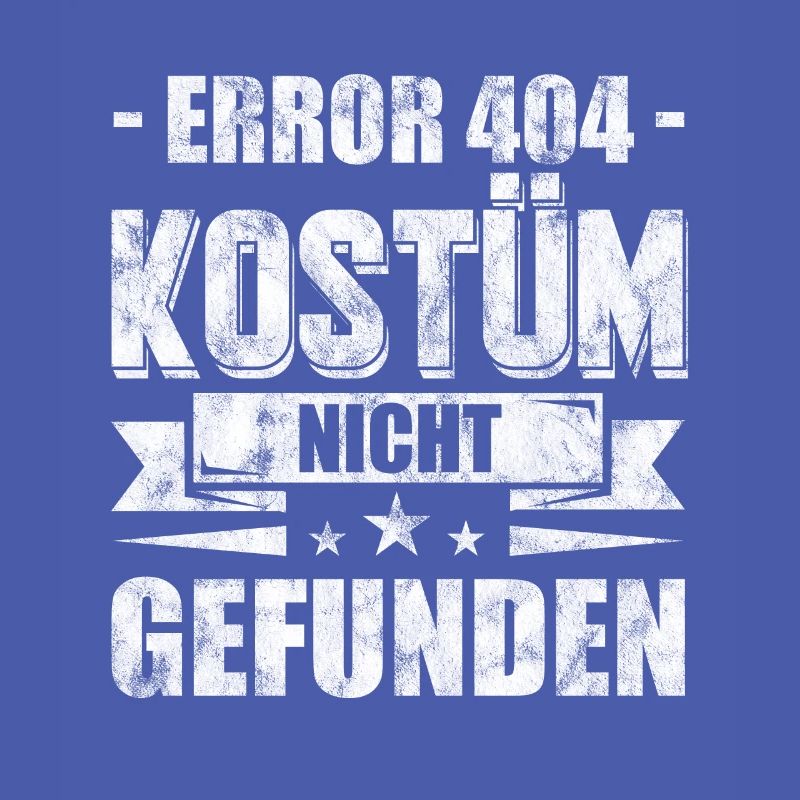Error 404 Karneval Kostüm Programmierer