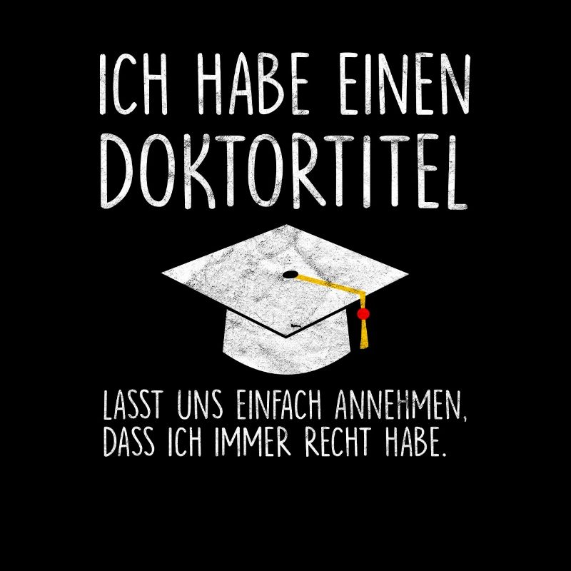 Dr Doktortitel Doktor Studium Geschenk