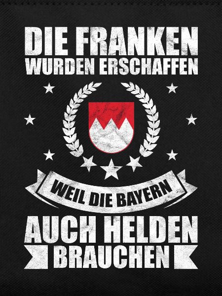 Franken Held Helden Geschenk