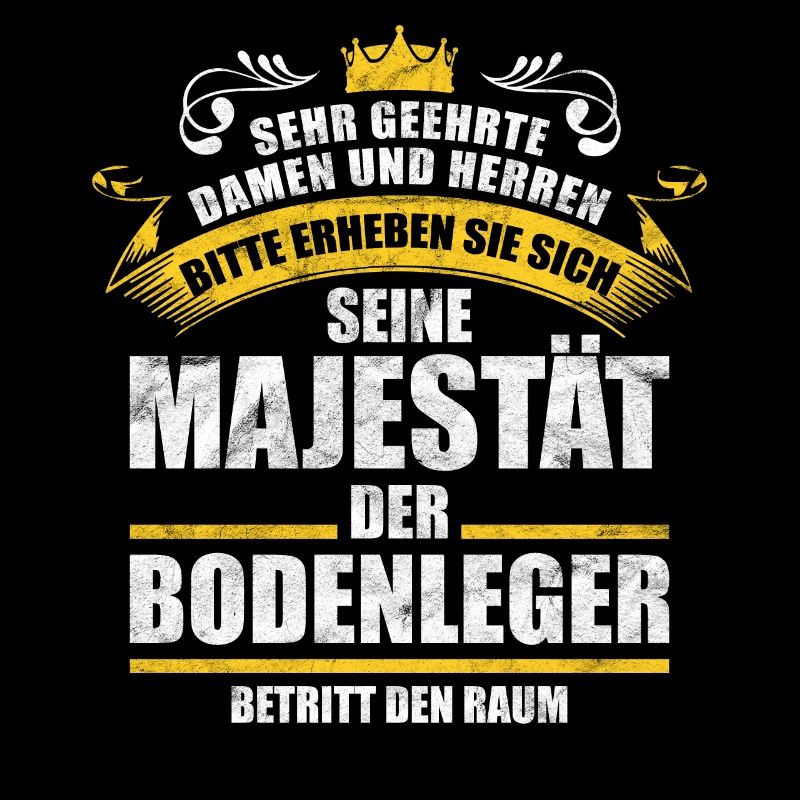 Bodenleger Handwerker Geschenk