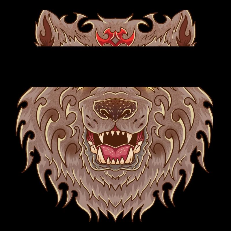 WOLF TATOO