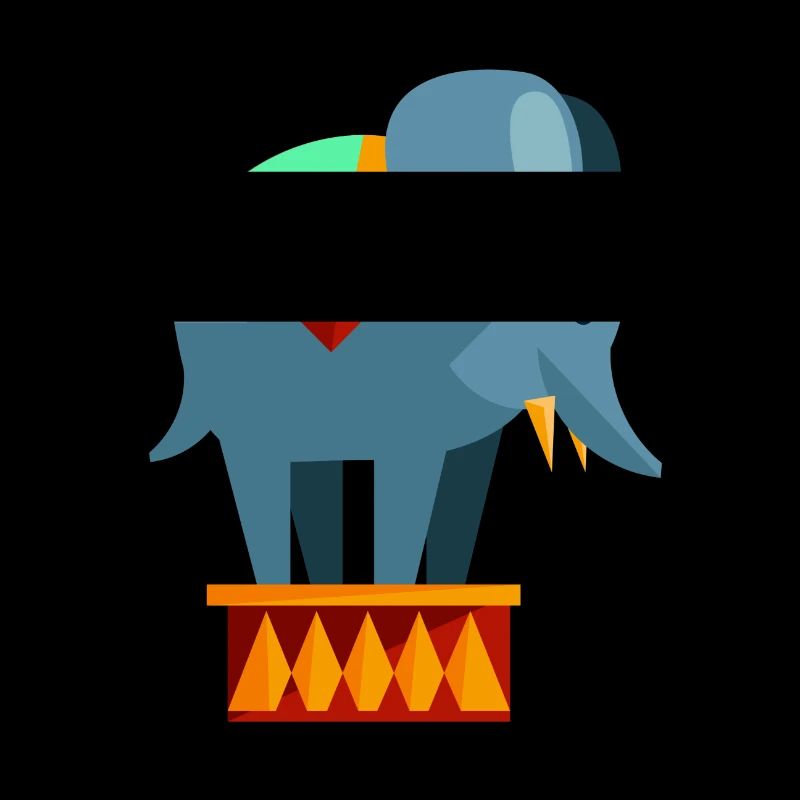 Éléphant de cirque