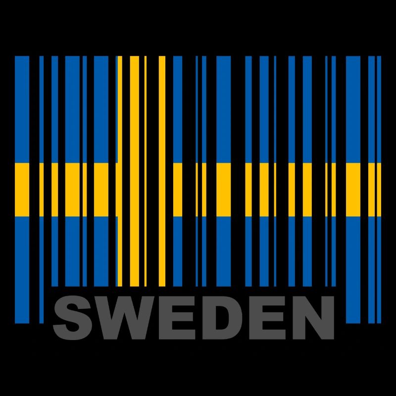 Schweden Flagge Barcode GTIN EAN UPC Code EU