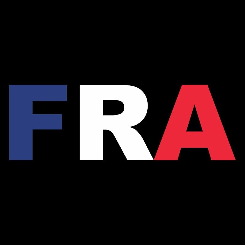 France Flag ISO Code FRA EU