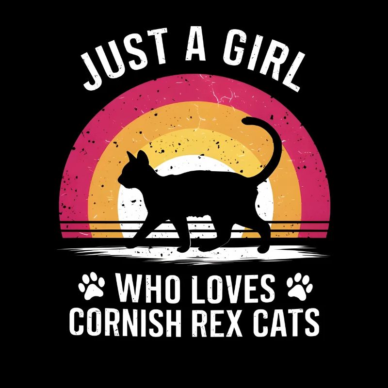 Katze Cornish Rex Geschenk