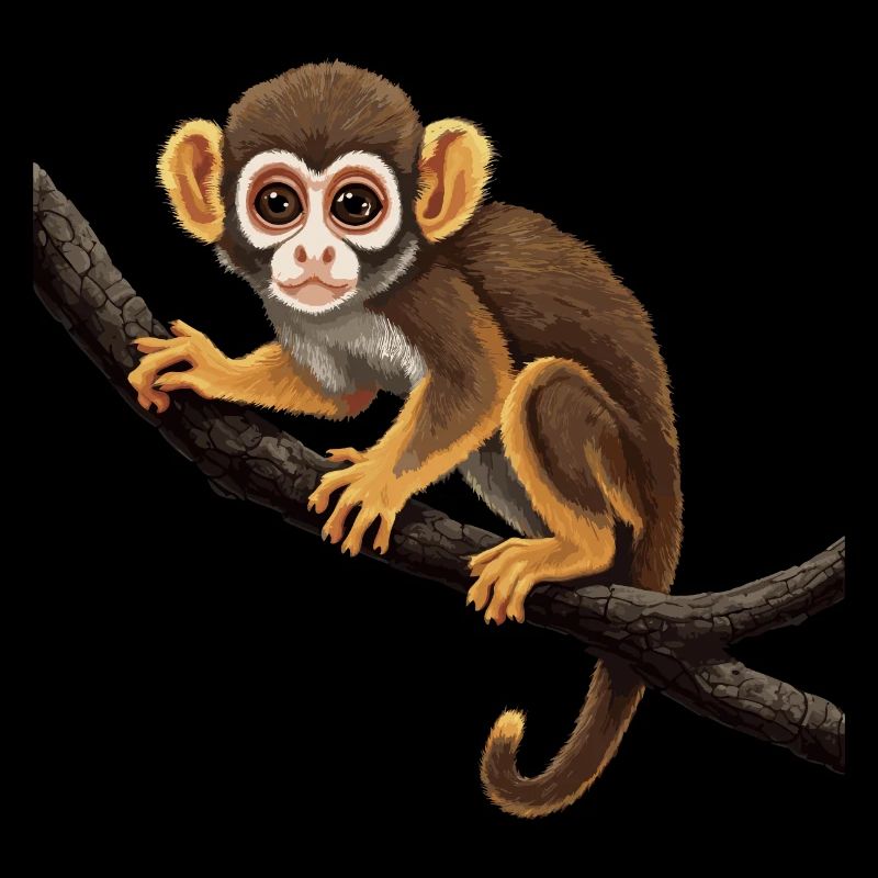 Écureuil singe Écureuil singe singe singe bébé