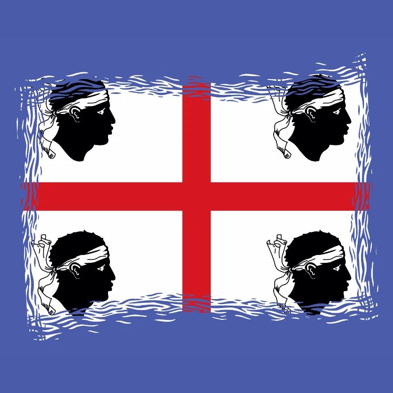 Sardaigne Drapeau Sarde Drapeau Sardegna Drapeau