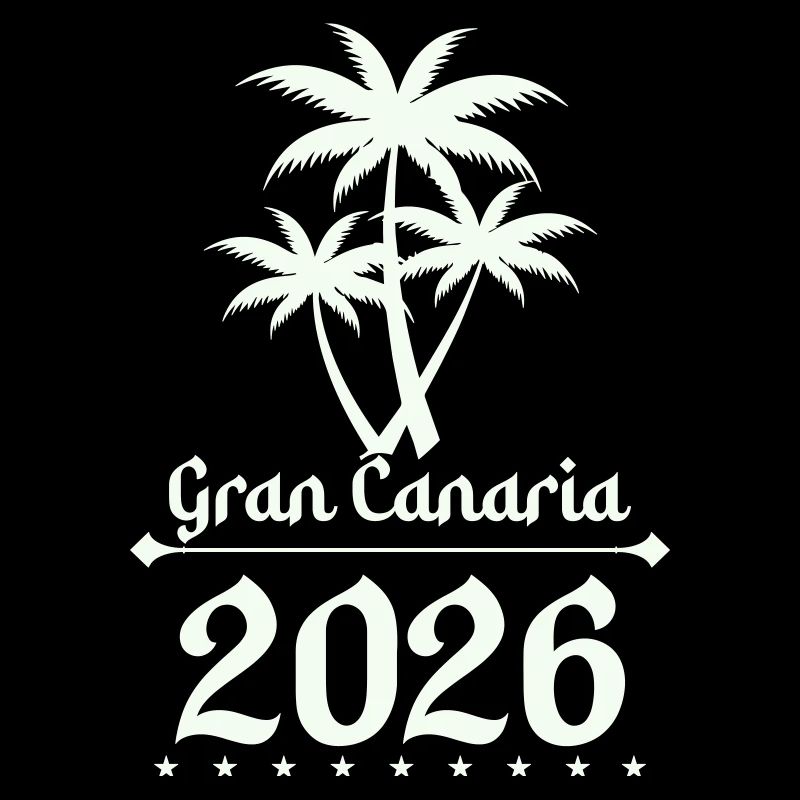 Gran Canaria 2026 Palm Tree Logo
