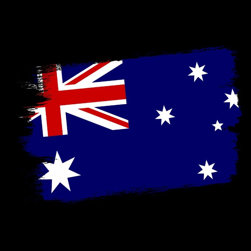 Drapeau de l’Australie sous le drapeau australien