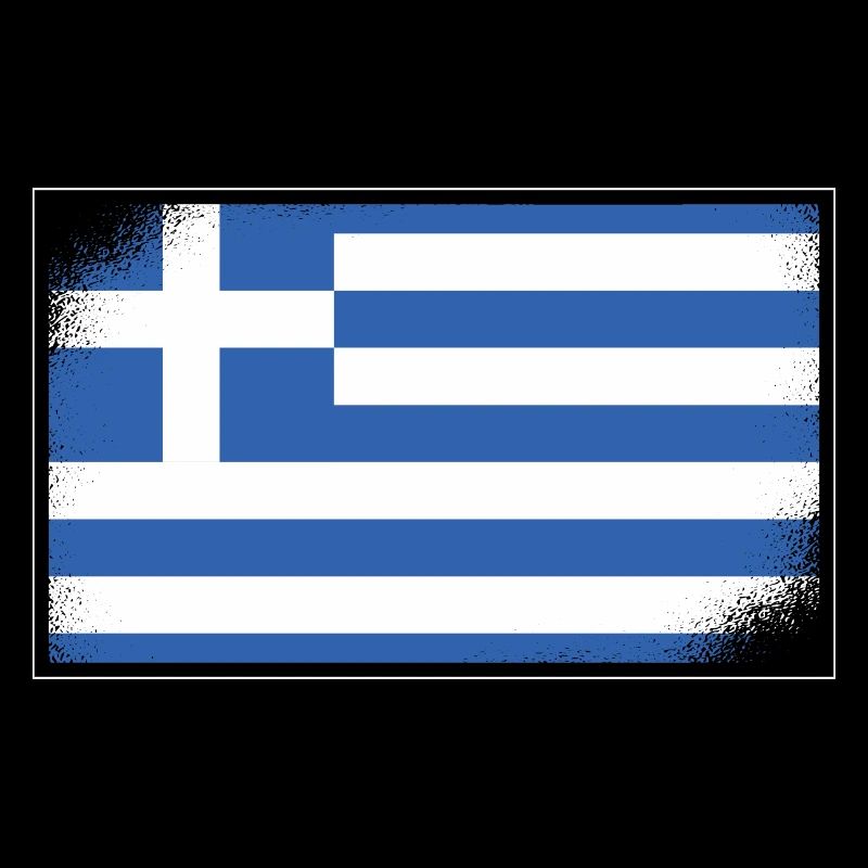 Drapeau de la Grèce Hellas Athènes Drapeau de la Grèce