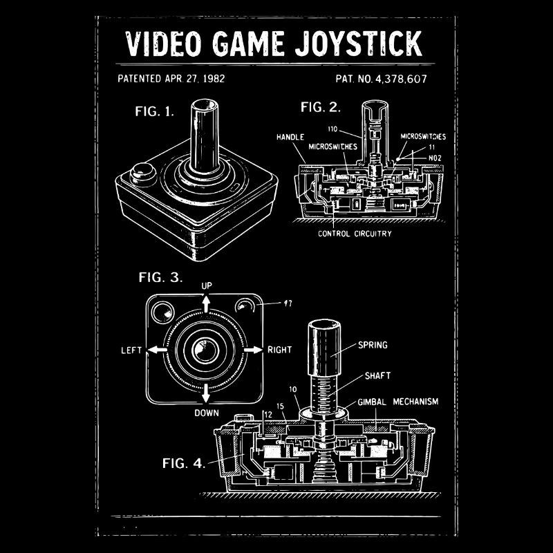 Retro-Joystick-Bauplan