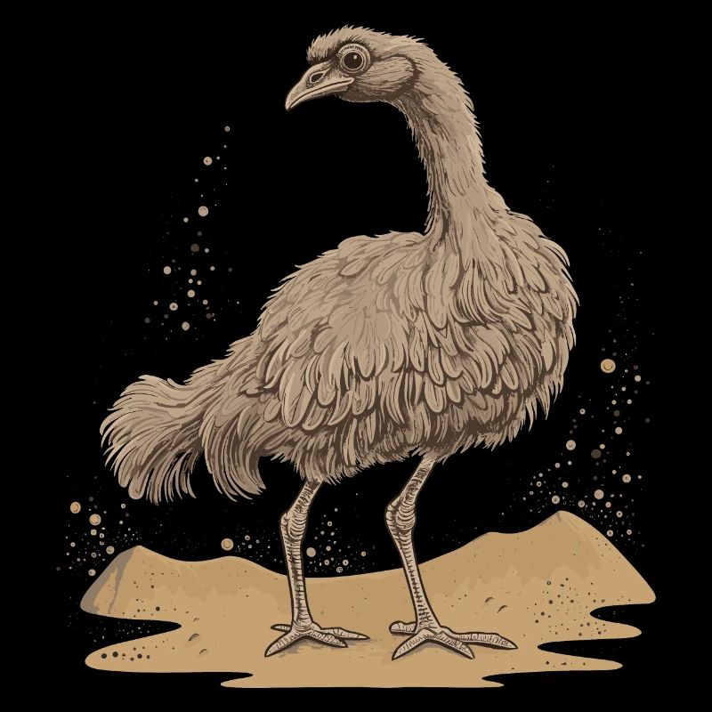 Strauß Vogel