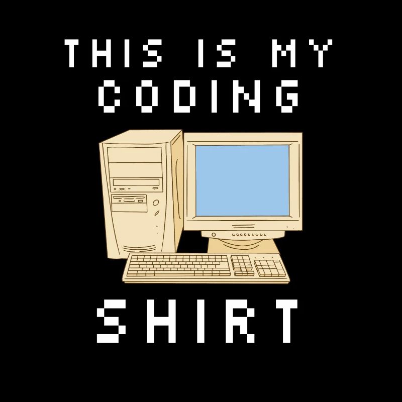 This Is My Coding Shirt Coder Programmer Computer