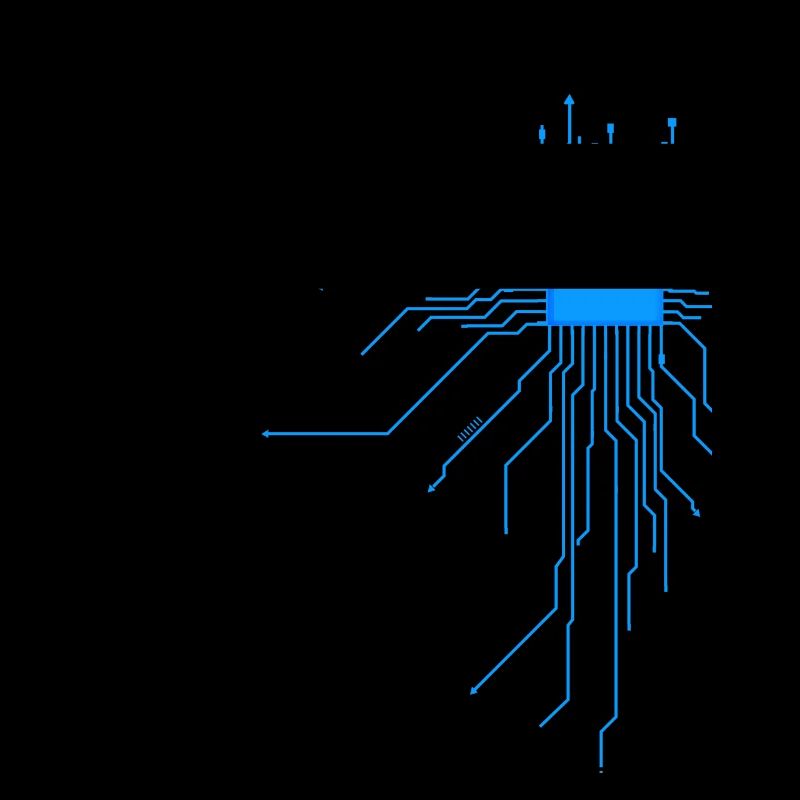 board blue computer pc admin core cpu nerd code