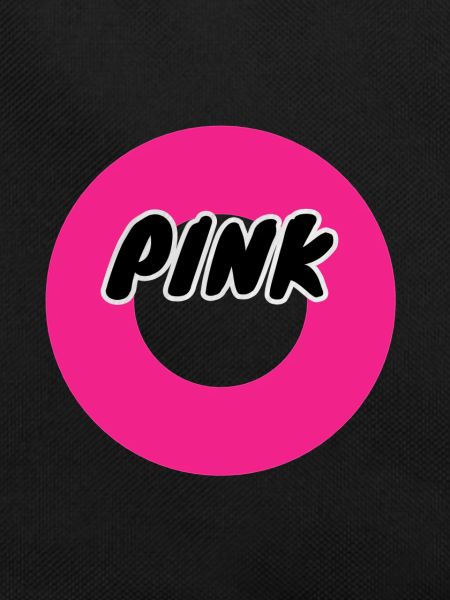 PINK Circle Lettering