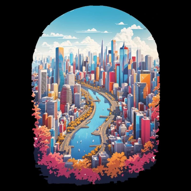 Stadt Landschaft