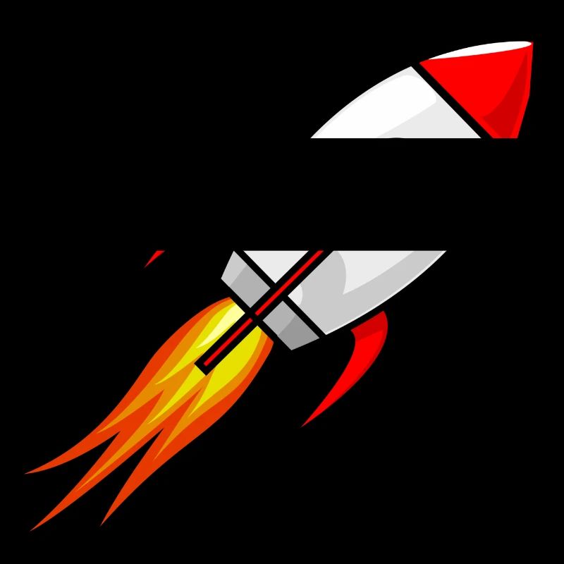 Rocket Rocket Space Shuttle UFO Spacecraft Moon