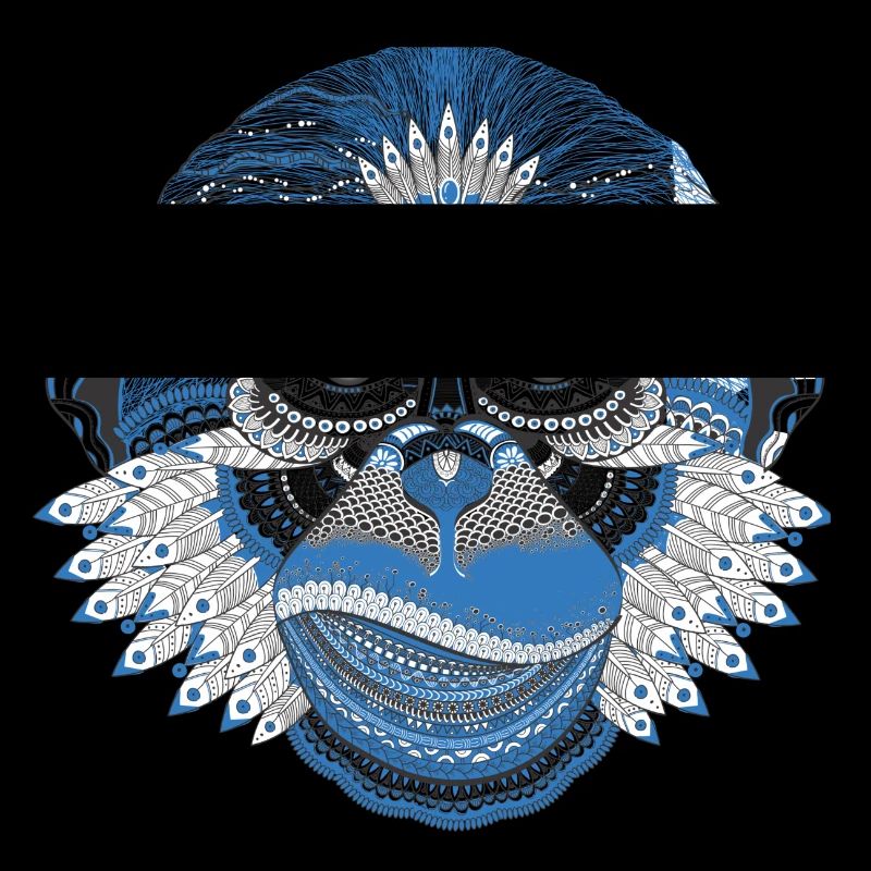 Abstrakter Affe Geschenk Geschenkidee