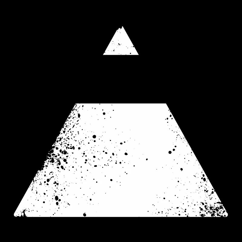 forme de triangle de hippie