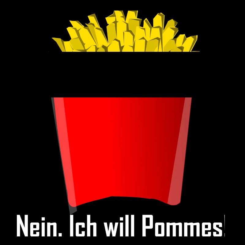 Pommes Frites Fritten Geschenk Geschenkidee