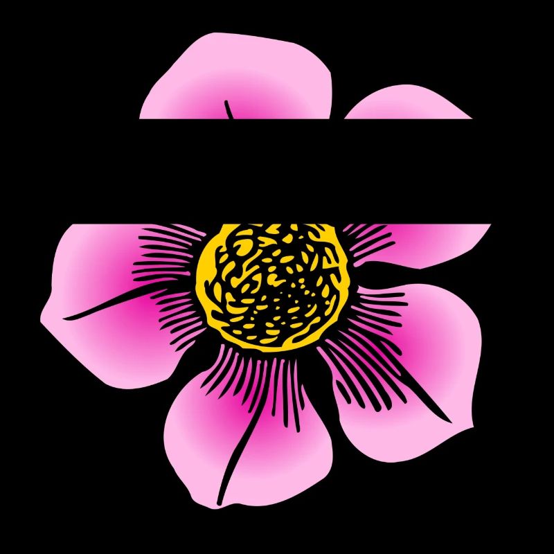 Motif Belle fleur comme idée cadeau