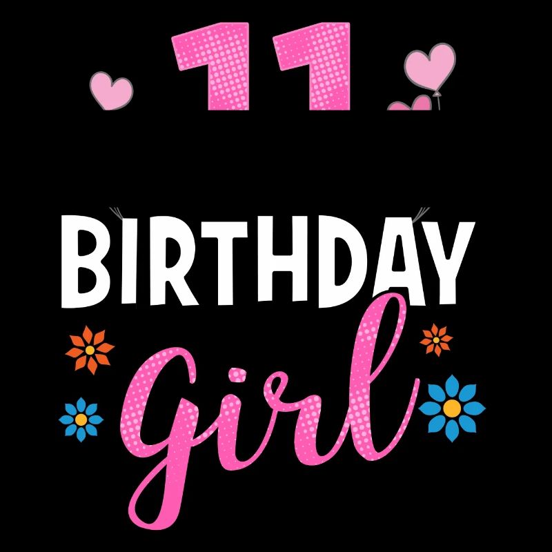 Fille d'anniversaire - 11 ans