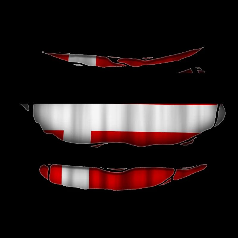 Danemark drapeau Aufgerissen 017