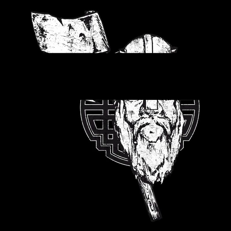 Wikinger mit Axt und Knoten - crashed