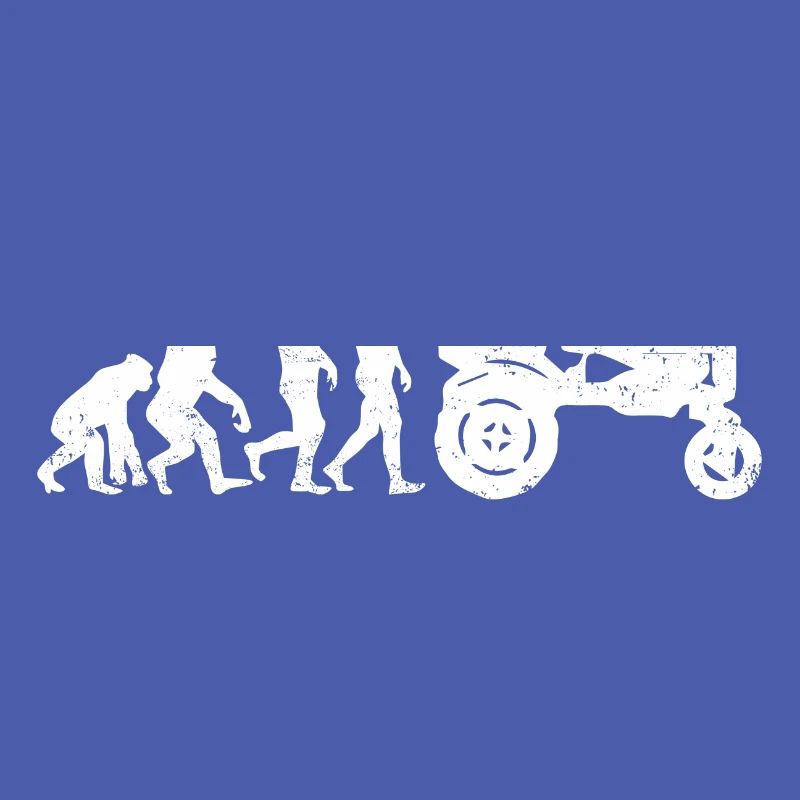 Tractor evolution farmer farmer gift acker