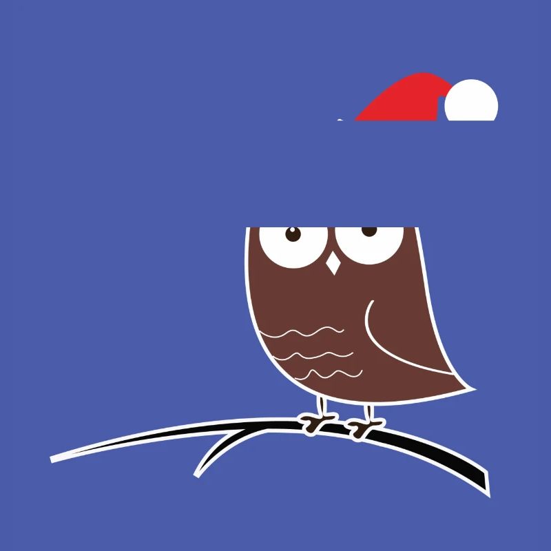 Die Weihnachts-Eule! Geschenk Idee