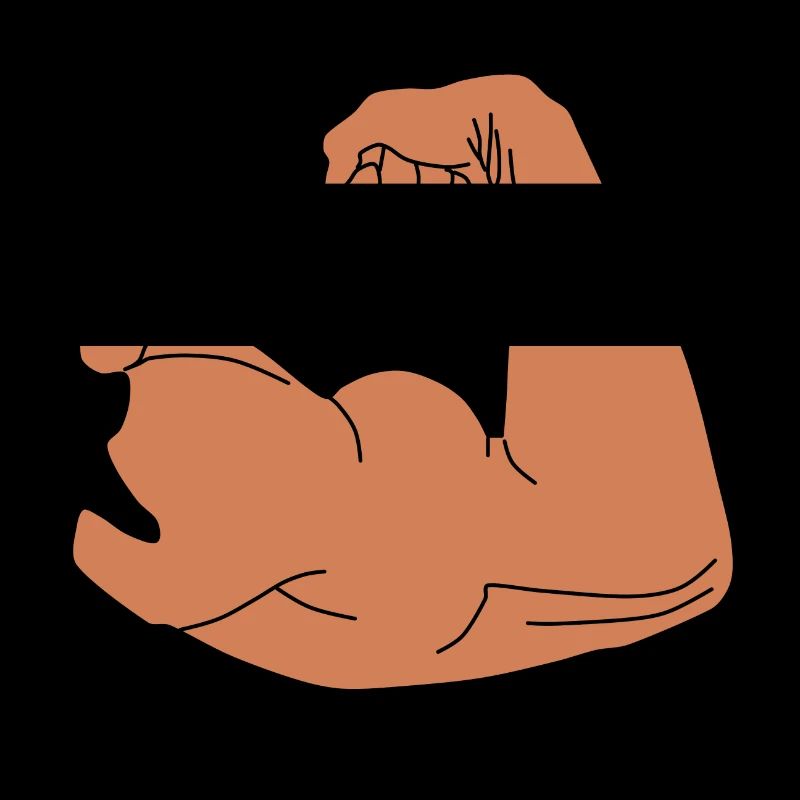 Biceps - Upper Arm - Muscles - Gift Idea
