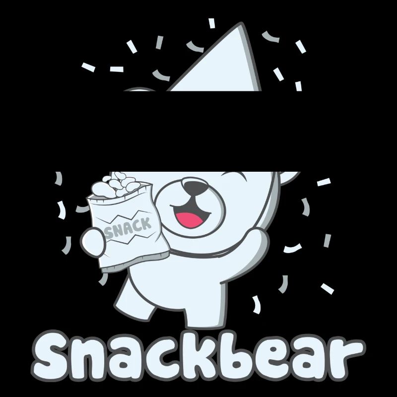 Snackbär / Snackbear mit Hut