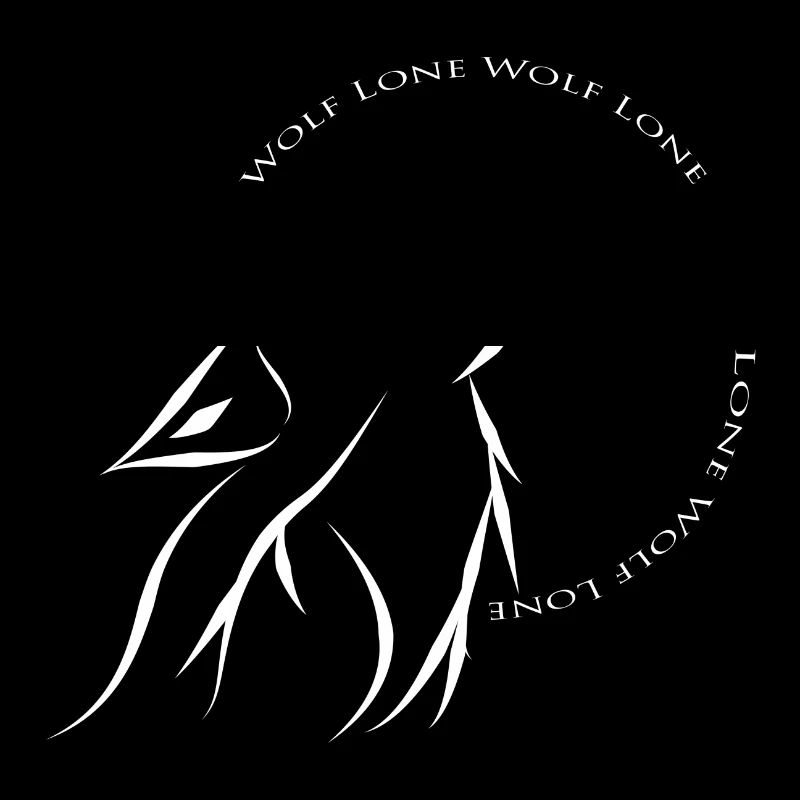 Loup solitaire blanc