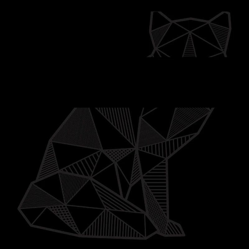 Fuchs Geometrisch fox Geschenk idee Wald wild Tier