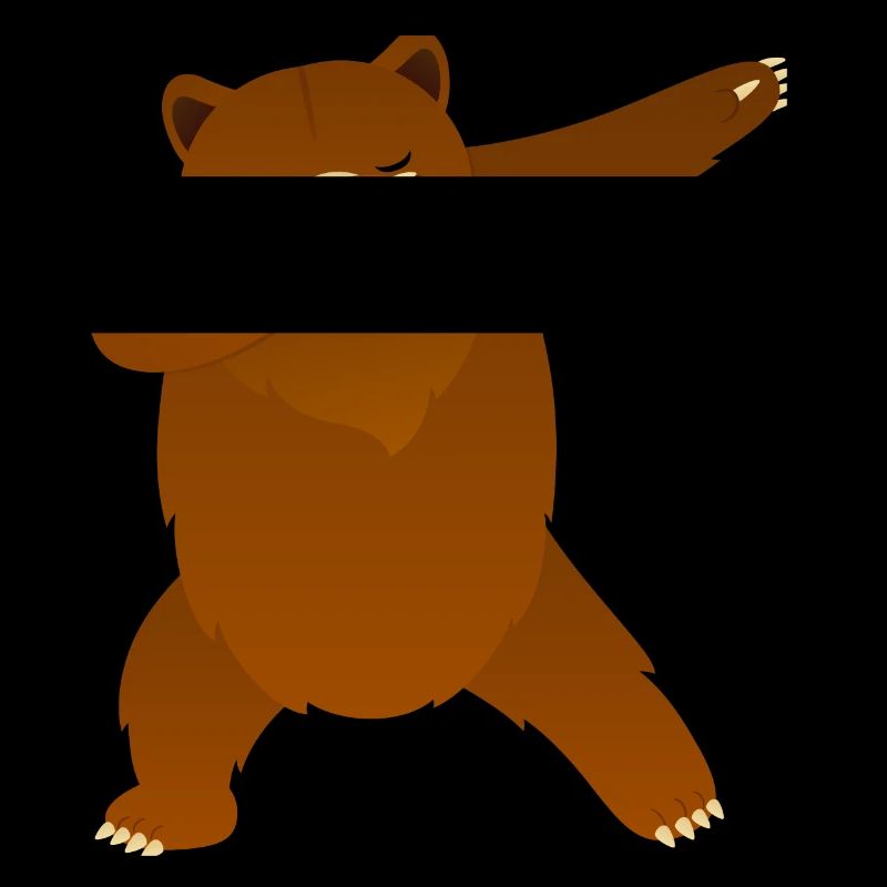 Brown Bear Dab Dance - Cool Gift