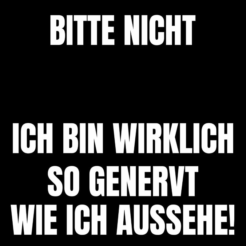 Bitte nicht ansprechen