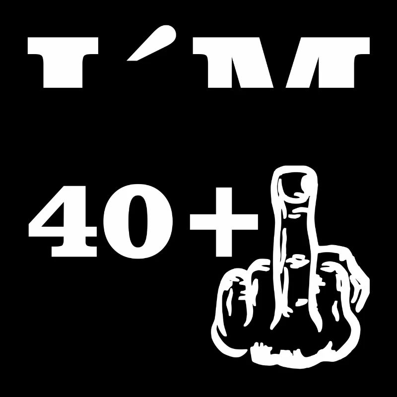Geschenk Geburtstag Im 40 plus 1
