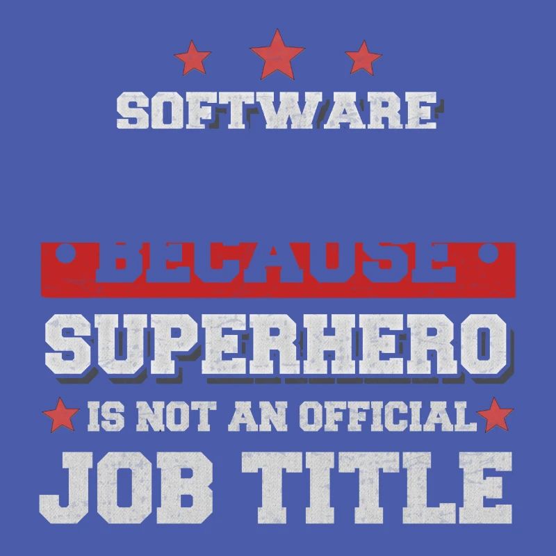 Software Developer Superhero Shirt