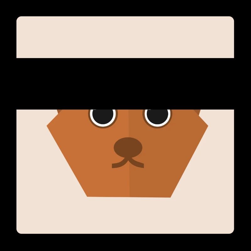 Bär Doodle Geschenkidee