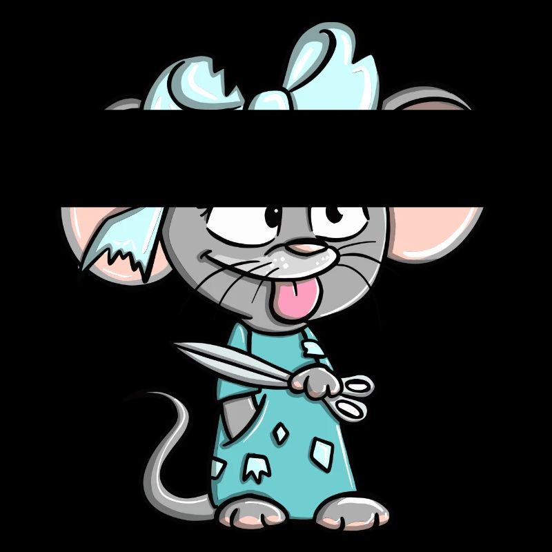 Susi Schnipp Schnapp cheeky mouse design statement