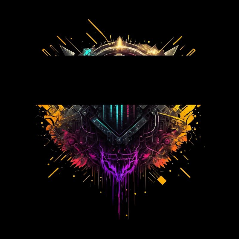buntes technisches Logo