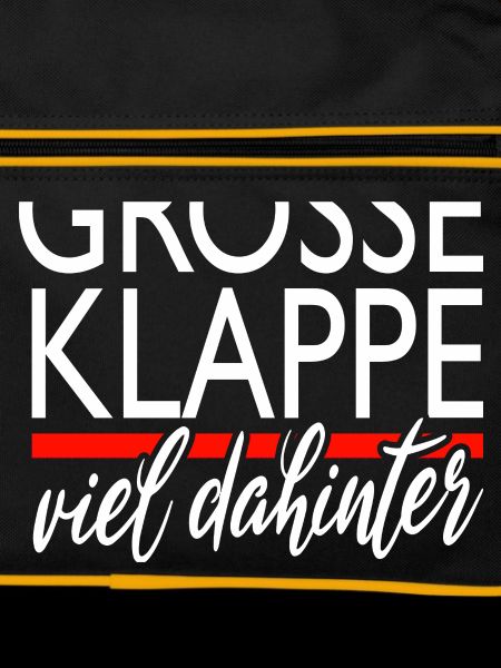 große klappe - viel dahinter