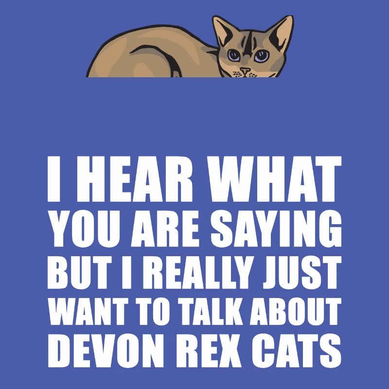 Devon Rex Cat Cute Gift