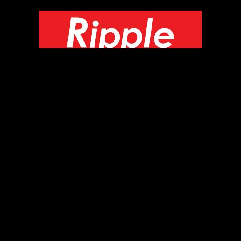 Rectangle rouge Rectangle Cryptocurrency XRP Blockchain