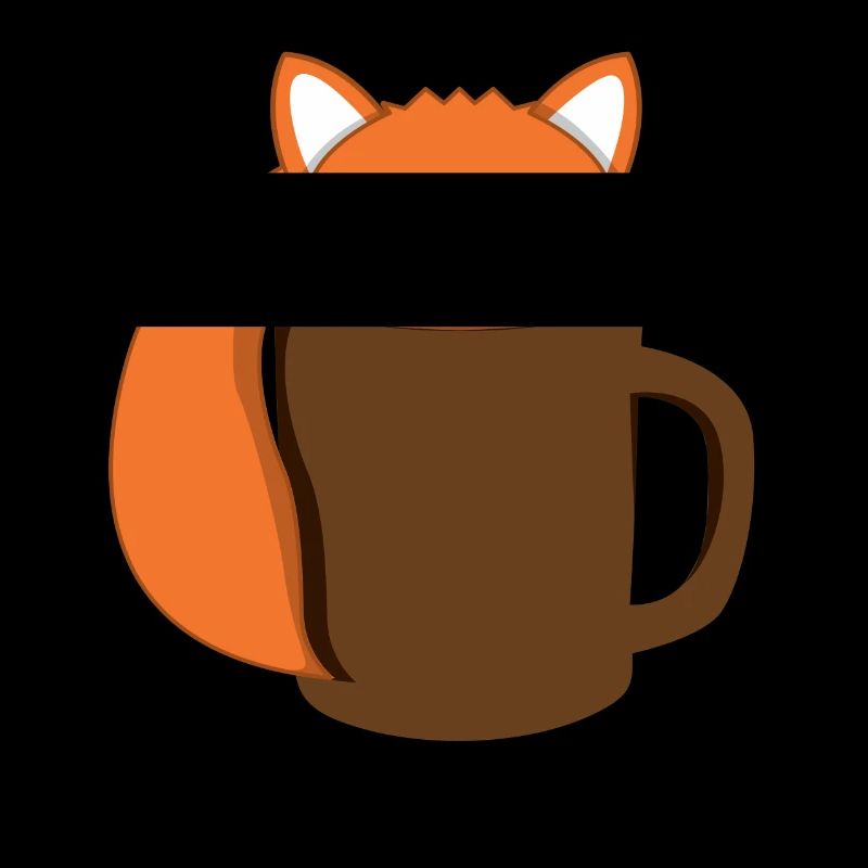 Fuchs - Kaffee - Tase - Comicstyle - Geschenk