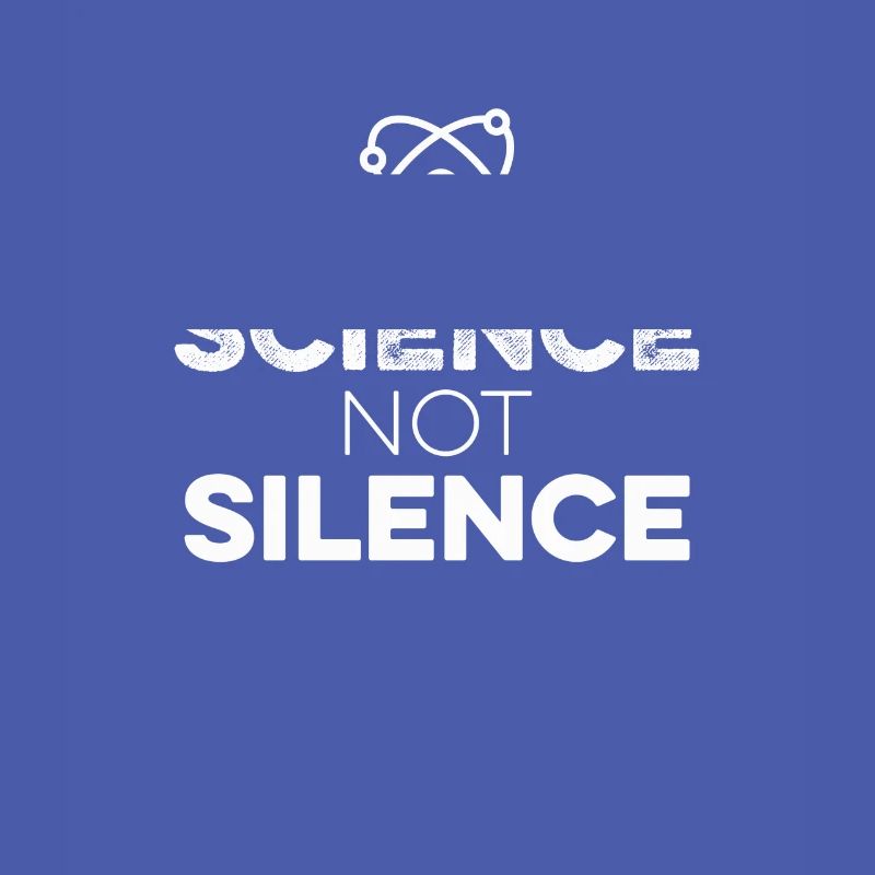 Science pas le silence avec Atom Tee - Keep Earth