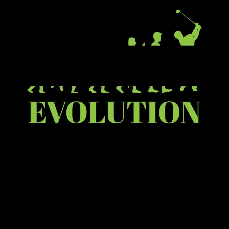 Evolution - Golf - Funny - Fun - Gift